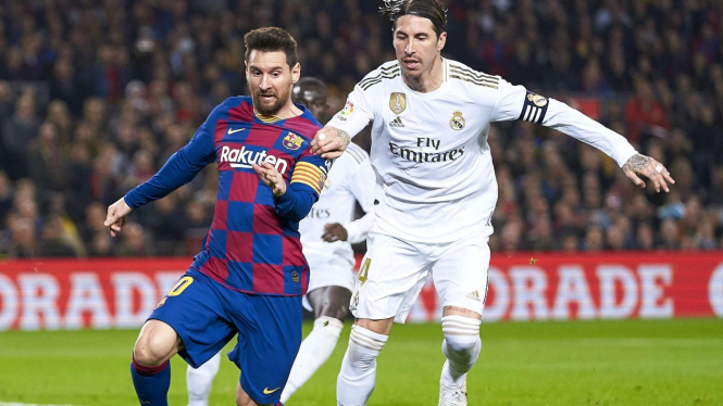 Kapten Madrid, Sergio Ramos dan Megabintang Barcelona, Lionel Messi