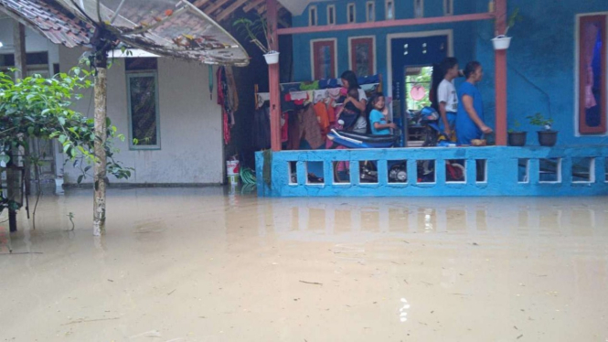 Banjir di Kabupaten Pangandaran Jawa Barat