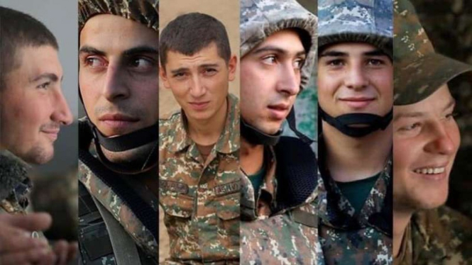 VIVA Militer: Foto-foto prajurit Pasukan Pertahanan Artsakh yang tewas