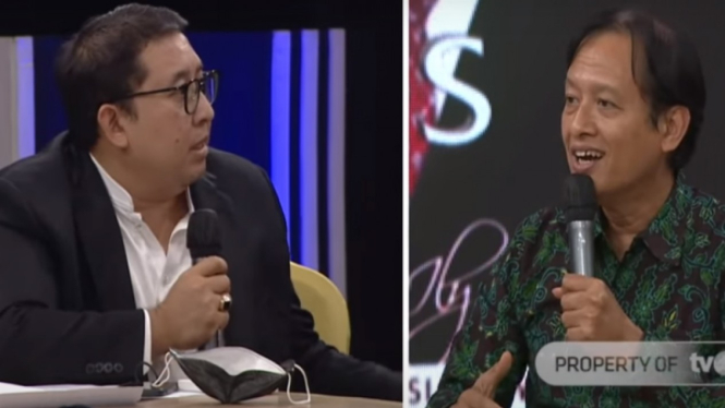 Fadli Zon debat dengan Prof Henri Subiakto