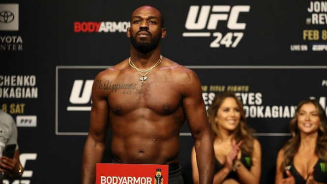 Petarung legendaris Ultimate Fighting Championship, Jon Jones.