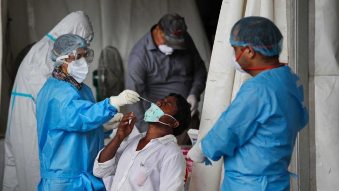 Di India korban meninggal karena virus corona sudah mencapai 120 ribu orang.