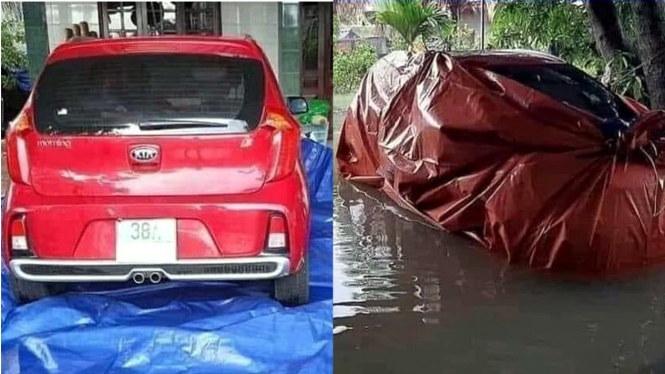 Solusi praktis amankan mobil dari banjir