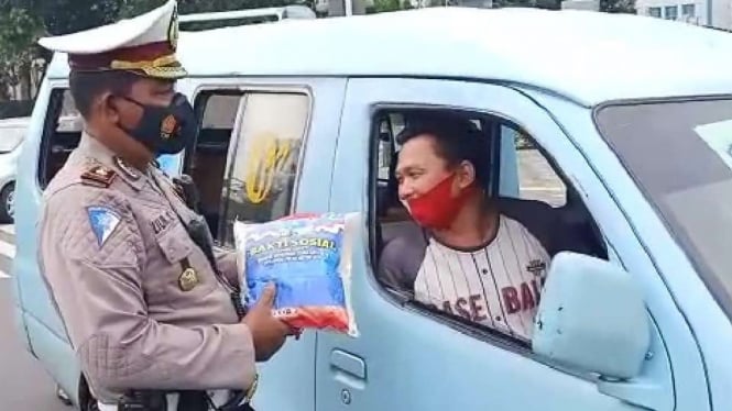 Polisi lakukan Operasi Zebra 2020 di Ibu Kota Jakarta.