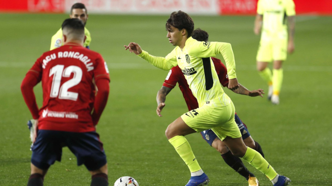 Striker Atletico Madrid, Joao Felix