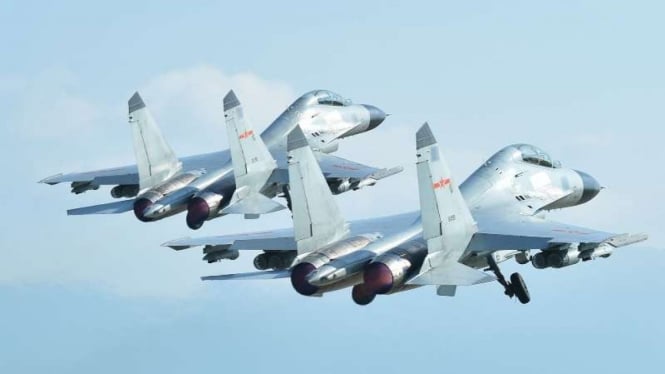 VIVA Militer: Jet tempur Shenyang J-11 Angkatan Udara China (PLAAF)
