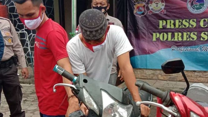 Pelaku curanmor di parkiran Banten Lama ditangkap polisi