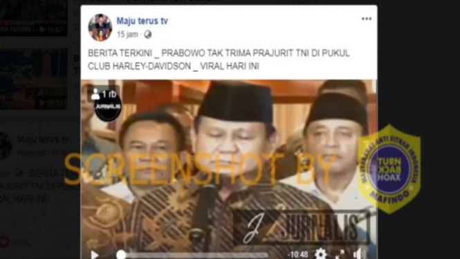 Prabowo Tak Terima Prajurit Tni Dikeroyok Geng Moge Cek Faktanya