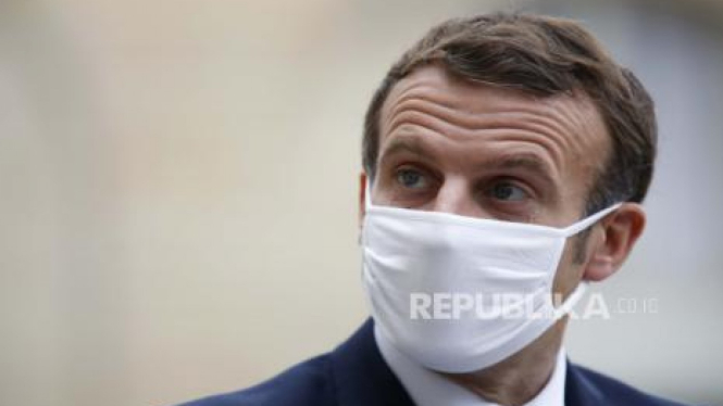 Presiden Prancis Emmanuel Macron Source : Republika