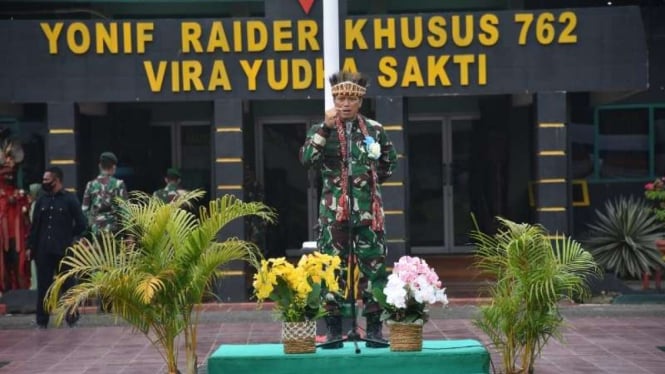 VIVA Militer : Pangdam XVII/Kasuari Mayjen TNI I Nyoman Cantiasa