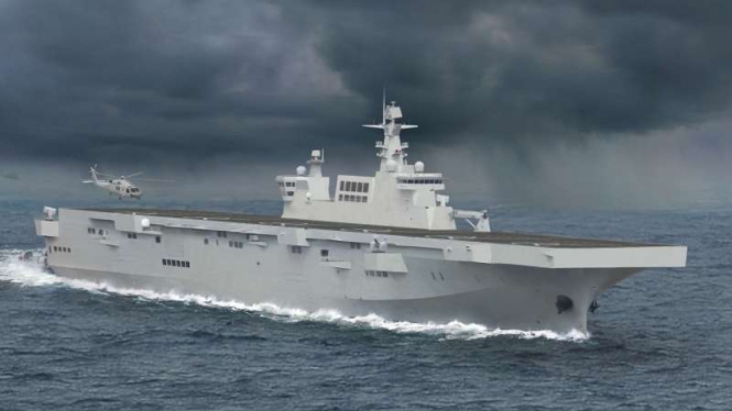 VIVA Militer: Kapal serbu amfibi Type 075 Angkatan Laut China (PLAN)