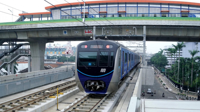 Transportasi publik kota Jakarta.