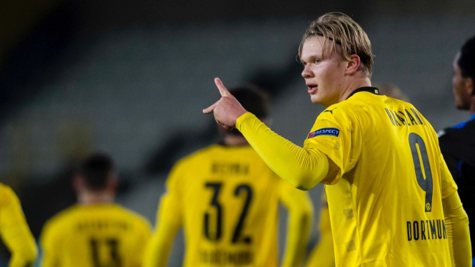 Striker Borrusia Dortmund, Erling Braut Haaland