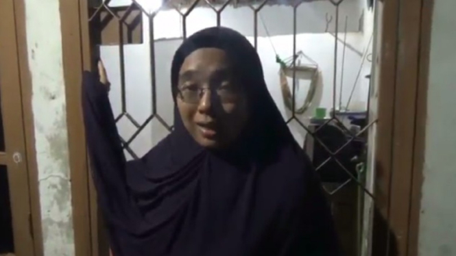 Nurma, Ibu rumah tangga di Palembang korban peluru nyasar di Jakabaring.