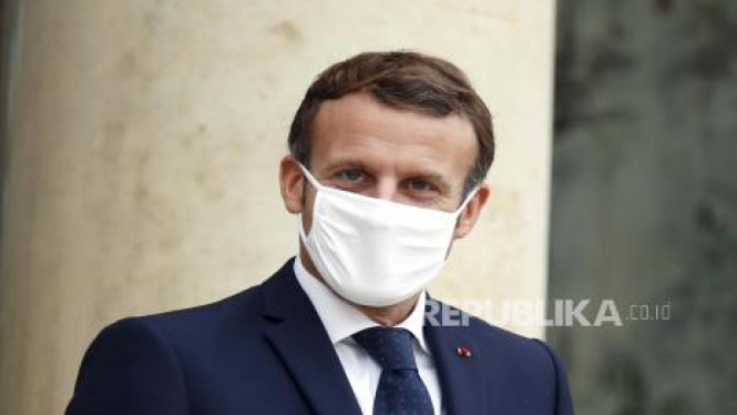 Presiden Prancis Emmanuel Macron Source : Republika