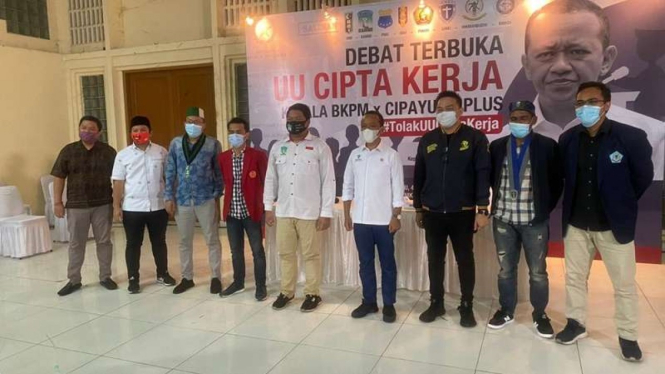 Organisasi Mahasiswa Cipayung Plus dengan Kepala BKPM Bahlil Lahadalia