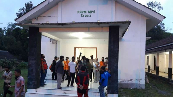 Tempat pengungsian bagi warga di sekitar gunung Merapi