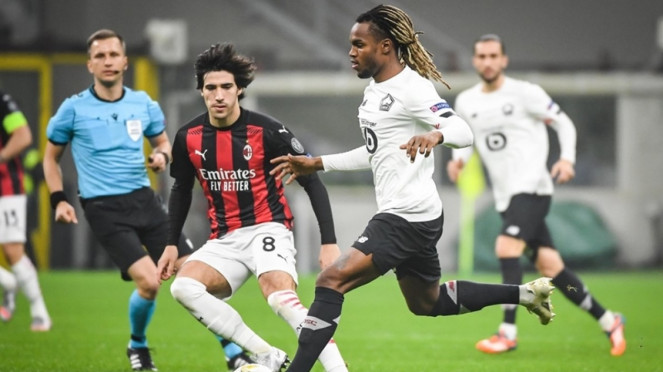 Pertandingan AC Milan vs Lille