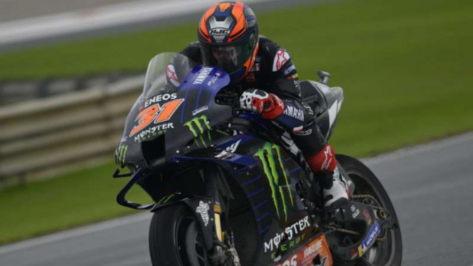 Pembalap Monster Energy Yamaha, Garrett Gerloff.