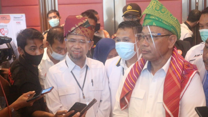  Calon Wali Kota dan Wakil Wali Kota Medan, H. Akhyar Nasution-Salman Alfarisi.