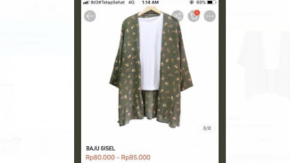 Heboh Video Panas, Netizen Jual Outer 'Baju Gisel'