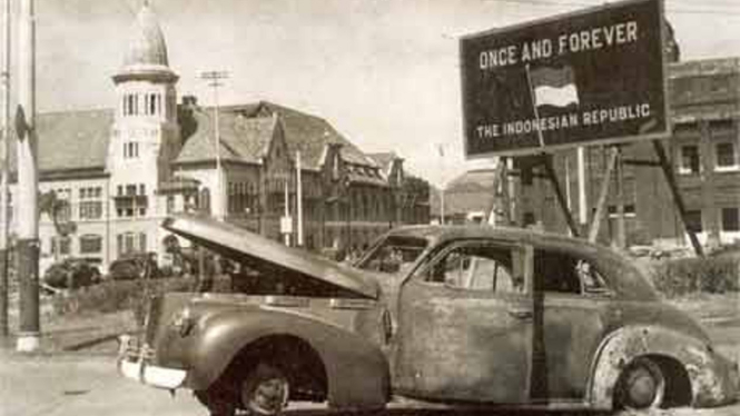 Mobil Brigjen Mallaby yang jadi saksi awal Pertempuran Surabaya
