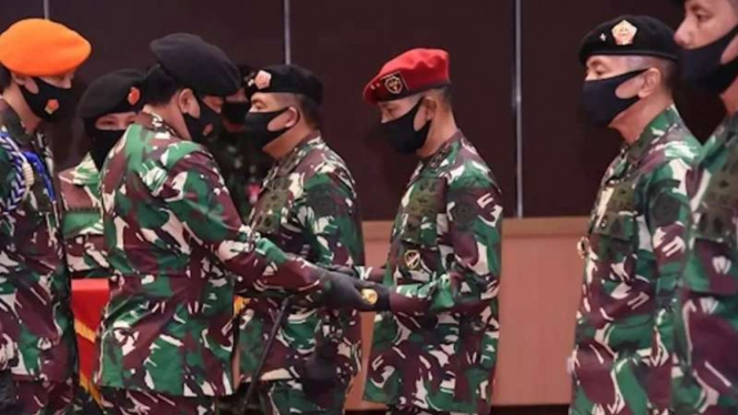 VIVA Militer: Serah terima jabatan Komando Operasi Khusus (Koopsus) TNI