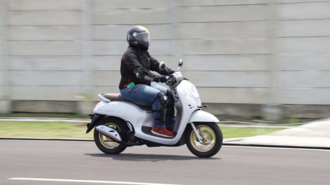 Test ride All New Honda Scoopy