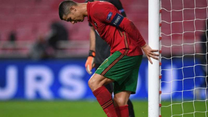 Kapten Timnas Portugal, Cristiano Ronaldo.