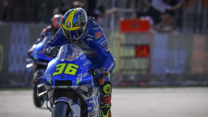 Pembalap Suzuki Ecstar, Joan Mir juara MotoGP 2020