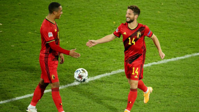 2 pilar Timnas Belgia, Yoeri Tielemans dan Dries Mertens.