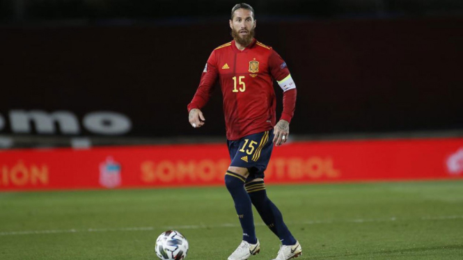 Bek dan Kapten Timnas Spanyol, Sergio Ramos