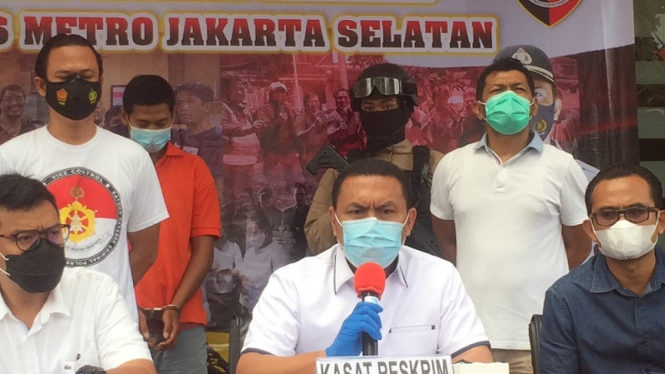 Kasat Reskrim Polres Metro Jakarta Selatan, AKBP Jimmy Christian Samma