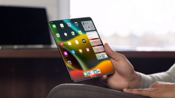 Desain iPhone lipat.