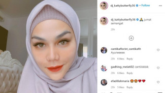DJ Butterfly Posting Foto Pakai Hijab Gak Berhenti Dipuji Cantik