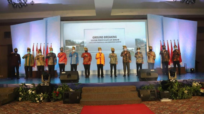 PT PP Groundbreaking proyek Spam senilai Rp2 Triliun.