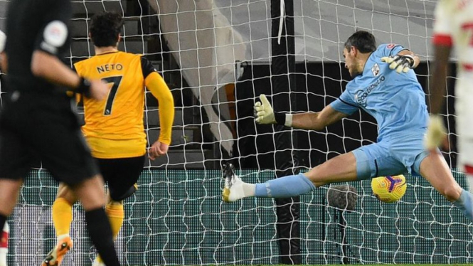 Gol Pedro Neto bantu Wolverhampton selamat dari kekalahan