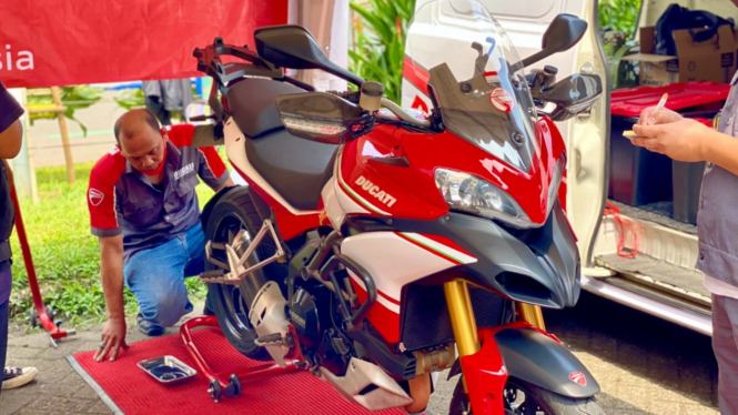 Servis moge Ducati Multistrada 1200