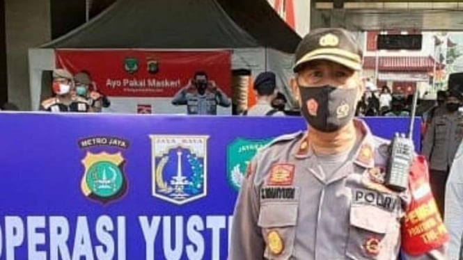 Wakapolsek Tanah Abang Kompol Sri Wahyudi