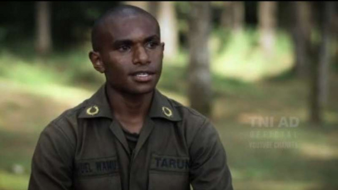 VIVA Militer: Samuel Wamu anak Suku Dani Papua lulus Taruna Akademi Militer 