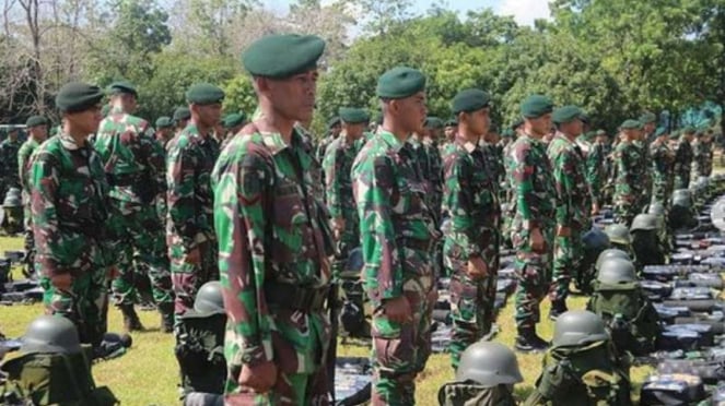 VIVA Militer: (ilustrasi) Prajurit TNI Yonif Raider 700/WYC