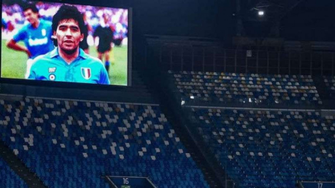 Mengenang Diego Maradona jelang Napoli vs Rijeka di Liga Europa