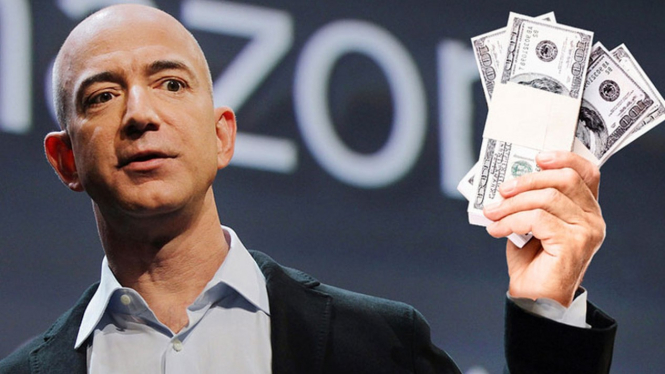 Pendiri Amazon Jeff Bezos.