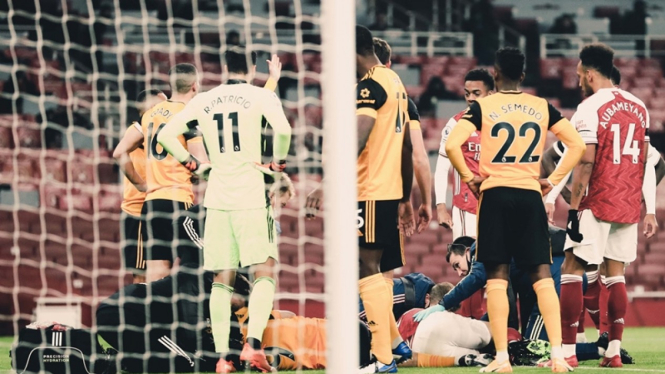 Pertandingan Arsenal vs Wolverhampton Wanderers