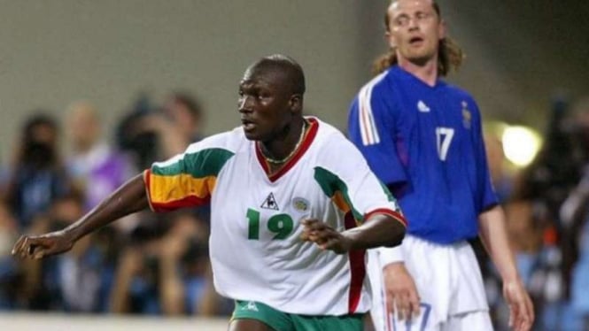 Pemain Timnas Senegal, Papa Bouba Diop.