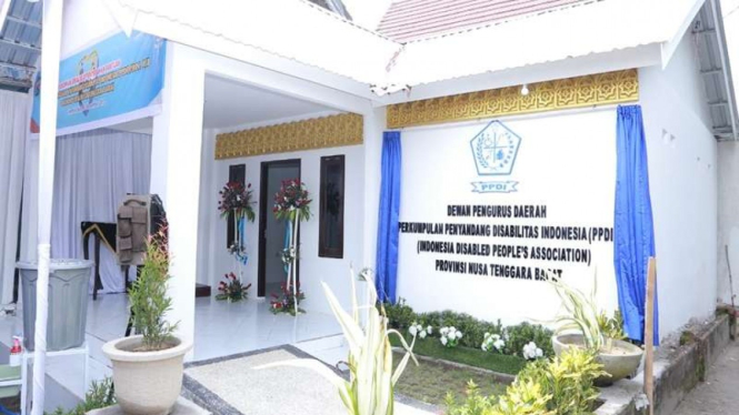 Kantor Persatuan Penyandang Disabilitas Indonesia Nusa Tenggara Barat