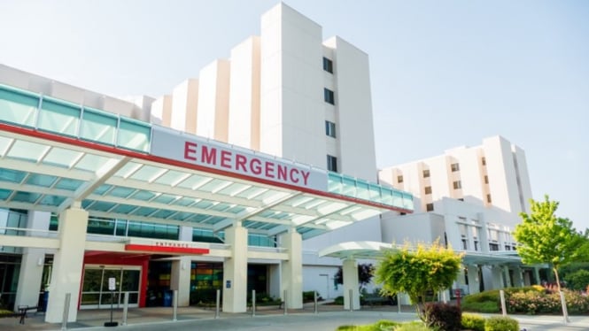 Ilustrasi rumah sakit.