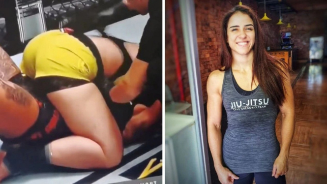 Duel sengit Norma Dumont dan Ashlee Evans-Smith di UFC