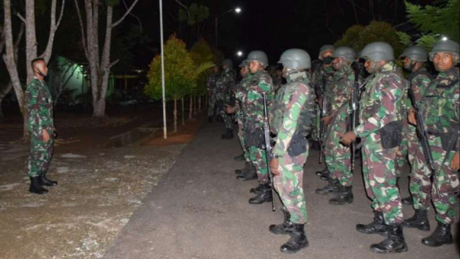 VIVA Militer: Prajurit TNI AD dari Korem 174 Merauke dikerahkan ke Boven Digoel