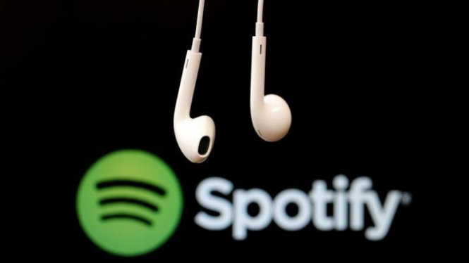 Kisah Perusahaan Raksasa Teknologi: Spotify, Bisnis Digital dengan Kapitalisasi Rp400 Triliun. (FOTO: Reuters/Christian Hartmann)